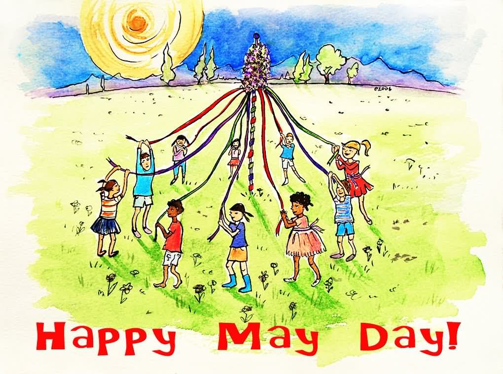 Playing and Learning at Home :: May Day